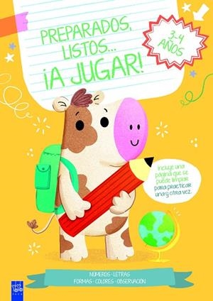 PREPARADOS, LISTOS... ¡A JUGAR! 3-4 AÑOS NARANJA | 9788408283928 | YOYO | Llibreria Drac - Librería de Olot | Comprar libros en catalán y castellano online