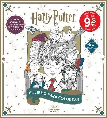 HARRY POTTER: EL LIBRO OFICIAL PARA COLOREAR | 9791259574695 | AA.VV. | Llibreria Drac - Librería de Olot | Comprar libros en catalán y castellano online