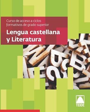 LENGUA CASTELLANA Y LITERATURA. CURSO DE ACCESO A CICLOS FORMATIVOS DE GRADO SUP | 9788430733729 | Llibreria Drac - Librería de Olot | Comprar libros en catalán y castellano online