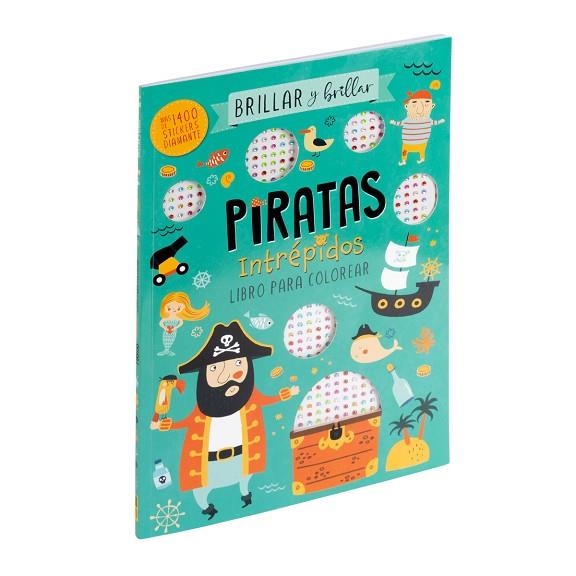 BRILLAR Y BRILLAR - PIRATAS INTRÉPIDOS LIBRO PARA COLOREAR | 9788410511798 | AA.DD. | Llibreria Drac - Librería de Olot | Comprar libros en catalán y castellano online