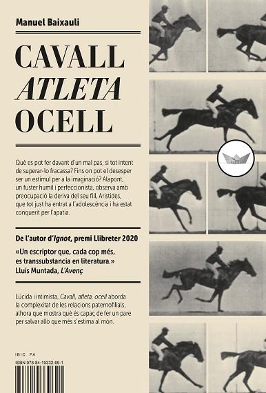 CAVALL, ATLETA, OCELL | 9788419332691 | BAIXAULI, MANUEL | Llibreria Drac - Librería de Olot | Comprar libros en catalán y castellano online