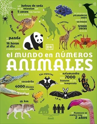 MUNDO EN NÚMEROS, EL. ANIMALES | 9780241702994 | DK | Llibreria Drac - Librería de Olot | Comprar libros en catalán y castellano online