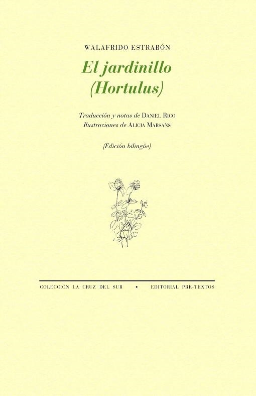 JARDINILLO (HORTULUS), EL | 9788410309104 | ESTRABÓN, WALAFRIDO | Llibreria Drac - Librería de Olot | Comprar libros en catalán y castellano online