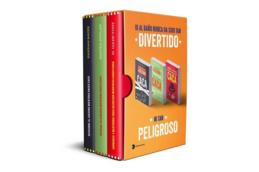 GRAN ESTUCHE PARA RESOLVER MIENTRAS HACES CACA, EL (3 VOL.) | 9788410293113 | VOGT, M. DIANE; SONLAN, MATHIA; BAUER, HANNAH | Llibreria Drac - Librería de Olot | Comprar libros en catalán y castellano online
