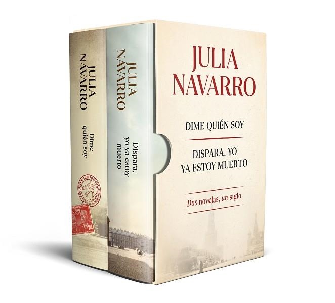 ESTUCHE JULIA NAVARRO (CONTIENE: DIME QUIÉN SOY | DISPARA, YO YA ESTOY MUERTO) | 9788466378529 | NAVARRO, JULIA | Llibreria Drac - Librería de Olot | Comprar libros en catalán y castellano online