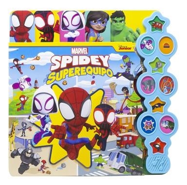 SPIDEY Y SU SUPEREQUIPO. LIBRO CON 10 SONIDOS | 9788418610769 | MARVEL | Llibreria Drac - Librería de Olot | Comprar libros en catalán y castellano online