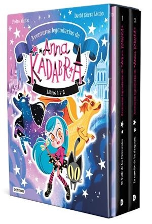 ANNA KADABRA. ESTUCHE AVENTURAS LEGENDARIAS 1 Y 2 | 9788408295518 | MAÑAS, PEDRO; SIERRA, DAVID | Llibreria Drac - Librería de Olot | Comprar libros en catalán y castellano online