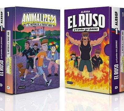 ESTUCHE ANIMALIZE 21 1 + EL RUSO 1 | 9788408295464 | ANIMALIZE21; ALESGF | Llibreria Drac - Librería de Olot | Comprar libros en catalán y castellano online