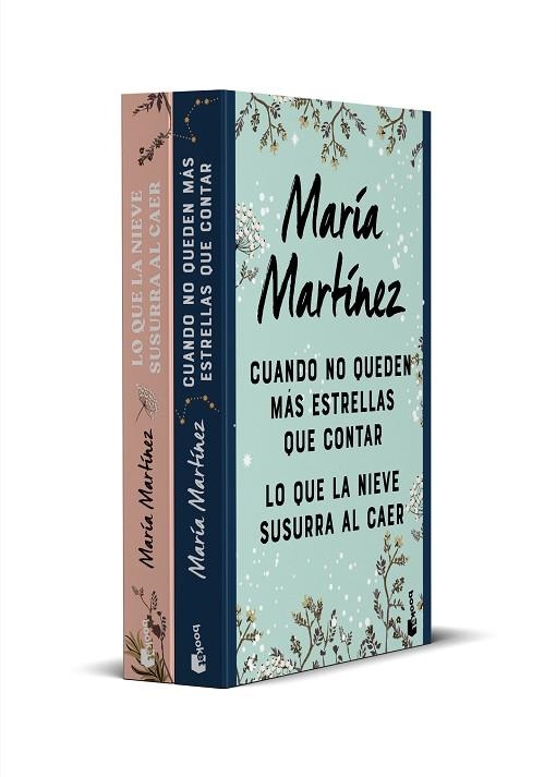 PACK CUANDO NO QUEDEN MÁS ESTRELLAS QUE CONTAR + LO QUE LA NIEVE SUSURRA AL CAER | 9788408295822 | MARTÍNEZ, MARÍA | Llibreria Drac - Librería de Olot | Comprar libros en catalán y castellano online