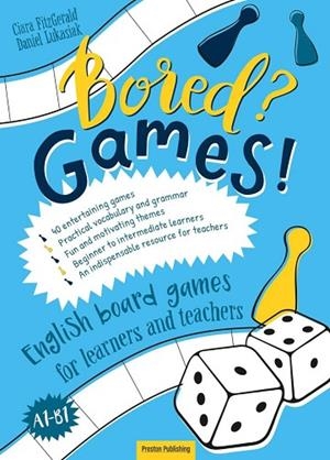 BORED? GAMES! BLUE (A1-B1) | 9788364211973 | FITZGERALD, CIARA; LUKASIAK, DANIEL | Llibreria Drac - Librería de Olot | Comprar libros en catalán y castellano online