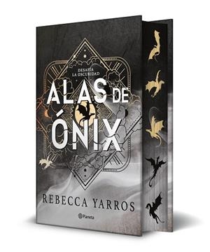 ALAS DE ÓNIX (EMPÍREO 3) EDICIÓN LIMITADA CON CANTOS TINTADOS | 9788408297314 | YARROS, REBECCA | Llibreria Drac - Librería de Olot | Comprar libros en catalán y castellano online