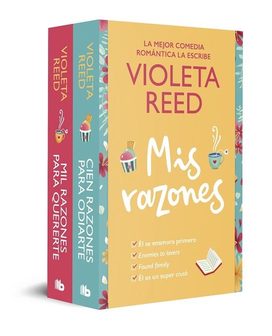 MIS RAZONES (PACK CON: CIEN RAZONES PARA ODIARTE | MIL RAZONES PARA QUERERTE) (MIS RAZONES) | 9788410381124 | REED, VIOLETA | Llibreria Drac - Librería de Olot | Comprar libros en catalán y castellano online