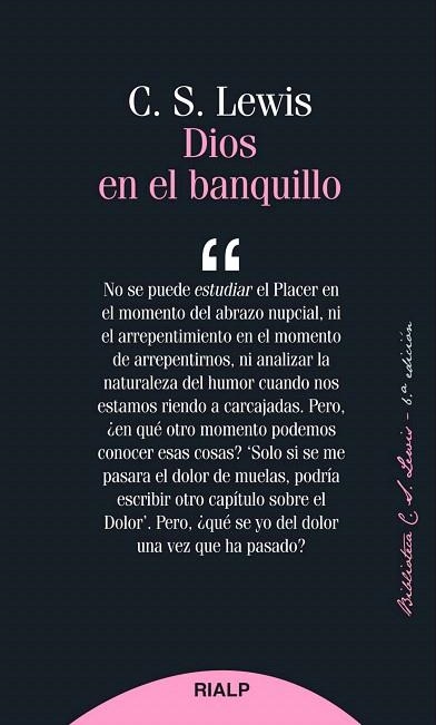 DIOS EN EL BANQUILLO | 9788432148071 | LEWIS, C.S. | Llibreria Drac - Llibreria d'Olot | Comprar llibres en català i castellà online