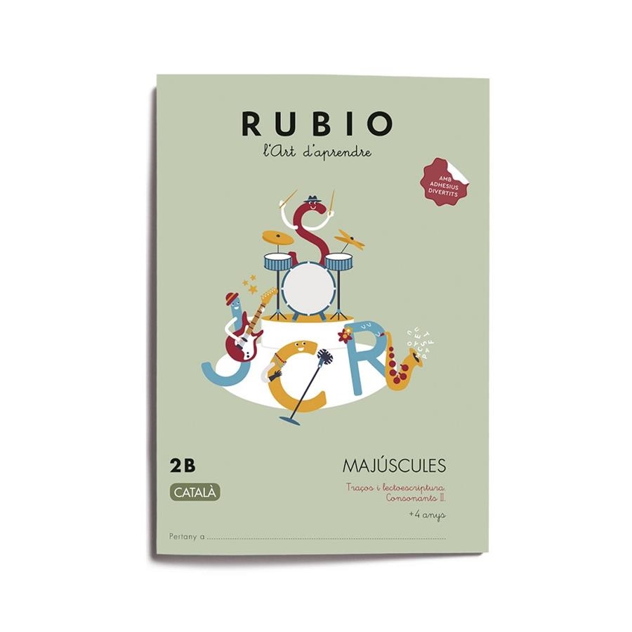 MAJÚSCULES RUBIO 2B (CATALÀ) | 9788417427771 | Llibreria Drac - Librería de Olot | Comprar libros en catalán y castellano online