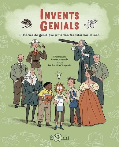 INVENTS GENIALS | 9788419262523 | TEMPORELLI, MAX; ORSI, TEA | Llibreria Drac - Librería de Olot | Comprar libros en catalán y castellano online