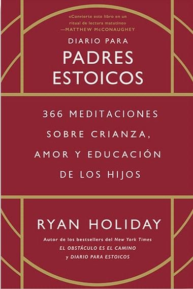 DIARIO PARA PADRES ESTOICOS | 9788417963903 | HOLIDAY, RYAN | Llibreria Drac - Librería de Olot | Comprar libros en catalán y castellano online