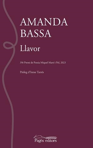 LLAVOR | 9788413035697 | BASSA GONZÁLEZ, AMANDA | Llibreria Drac - Llibreria d'Olot | Comprar llibres en català i castellà online