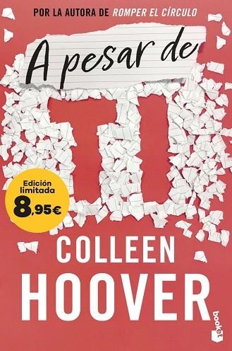 A PESAR DE TI | 9788408297659 | HOOVER, COLLEEN | Llibreria Drac - Librería de Olot | Comprar libros en catalán y castellano online