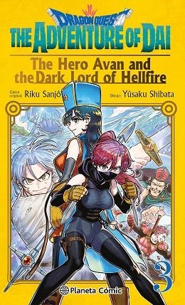 DRAGON QUEST:THE HERO AVAN AND THE DARK LORD OF HELLFIRE Nº 03 | 9788411401715 | SANJO, RIKU; SHIBATA, YUSAKU | Llibreria Drac - Llibreria d'Olot | Comprar llibres en català i castellà online