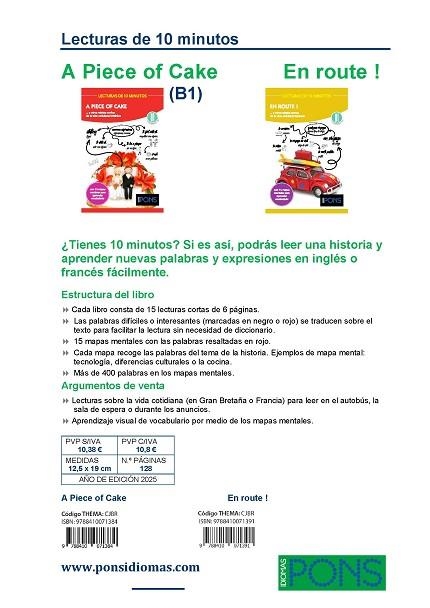 A PIECE OF CAKE (LECTURAS DE 10 MINUTOS) | 9788410071384 | AA.DD. | Llibreria Drac - Librería de Olot | Comprar libros en catalán y castellano online