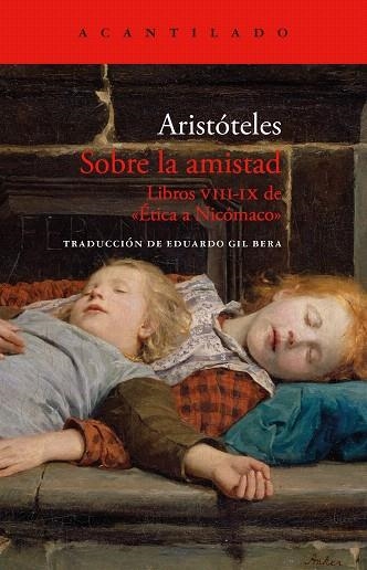 SOBRE LA AMISTAD | 9788419958457 | ARISTÓTELES | Llibreria Drac - Llibreria d'Olot | Comprar llibres en català i castellà online