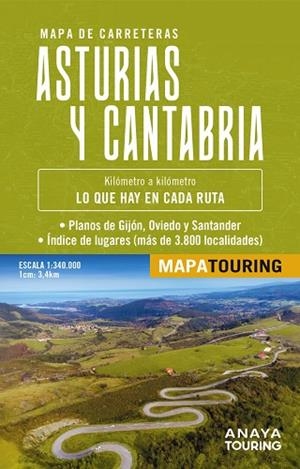 ASTURIAS Y CANTABRIA ESCALA 1:340.000 | 9788491588597 | AA.DD. | Llibreria Drac - Llibreria d'Olot | Comprar llibres en català i castellà online