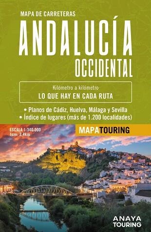 ANDALUCÍA OCCIDENTAL ESCALA 1:340.000 | 9788491588580 | AA.DD. | Llibreria Drac - Librería de Olot | Comprar libros en catalán y castellano online