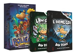 PACK L'HOME GOS 1 I 2 | 9788466158701 | PILKEY, DAV | Llibreria Drac - Llibreria d'Olot | Comprar llibres en català i castellà online