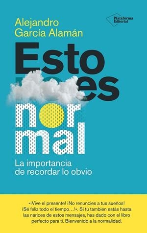 ESTO ES NORMAL | 9788410243996 | GARCÍA, ALEJANDRO | Llibreria Drac - Llibreria d'Olot | Comprar llibres en català i castellà online