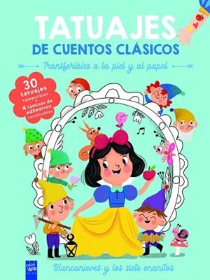 TATUAJES DE CUENTOS CLÁSICOS. BLANCANIEVES | 9788408295891 | YOYO | Llibreria Drac - Librería de Olot | Comprar libros en catalán y castellano online