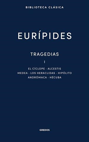 TRAGEDIAS I | 9788424999728 | EURÍPIDES | Llibreria Drac - Llibreria d'Olot | Comprar llibres en català i castellà online