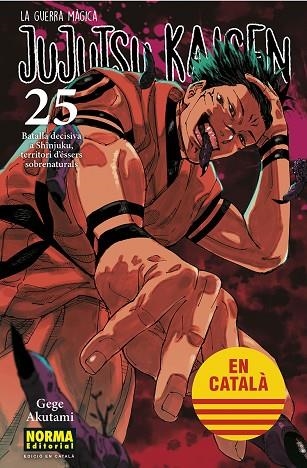JUJUTSU KAISEN 25 CATALA | 9788467969979 | AKUTAMI, GEGE | Llibreria Drac - Librería de Olot | Comprar libros en catalán y castellano online