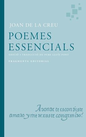 POEMES ESSENCIALS | 9791387548032 | DE LA CREU, JOAN | Llibreria Drac - Llibreria d'Olot | Comprar llibres en català i castellà online