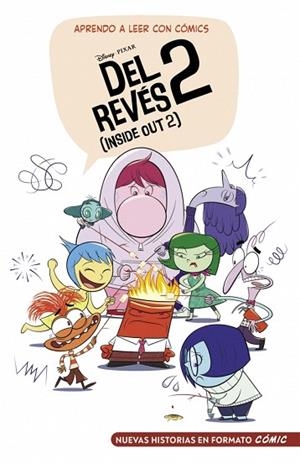 DEL REVÉS 2 (INSIDE OUT 2) (APRENDO A LEER CON CÓMICS DISNEY) | 9788419487360 | DISNEY | Llibreria Drac - Librería de Olot | Comprar libros en catalán y castellano online