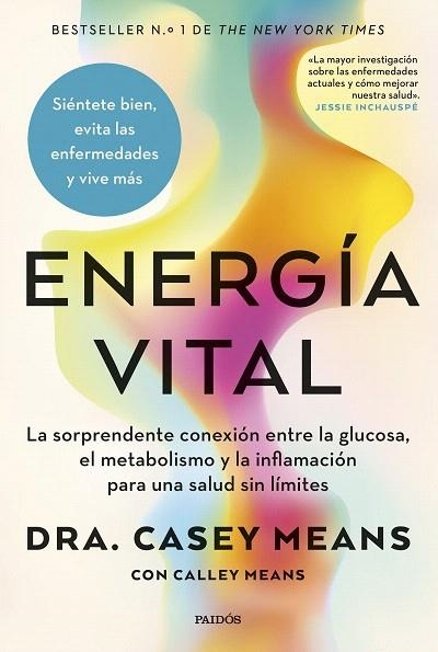 ENERGÍA VITAL | 9788449343537 | MEANS, CASEY; MEANS, CALLEY | Llibreria Drac - Librería de Olot | Comprar libros en catalán y castellano online