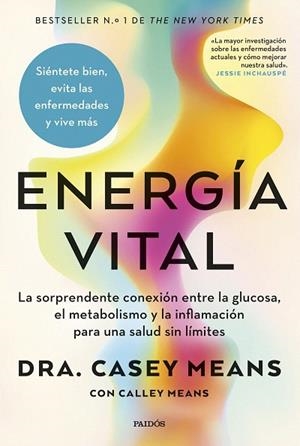 ENERGÍA VITAL | 9788449343537 | MEANS, CASEY; MEANS, CALLEY | Llibreria Drac - Librería de Olot | Comprar libros en catalán y castellano online