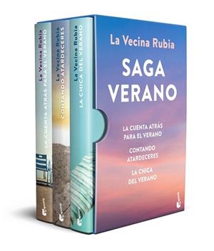 ESTUCHE LA VECINA RUBIA. SAGA VERANO | 9788448042615 | LA VECINA RUBIA | Llibreria Drac - Llibreria d'Olot | Comprar llibres en català i castellà online