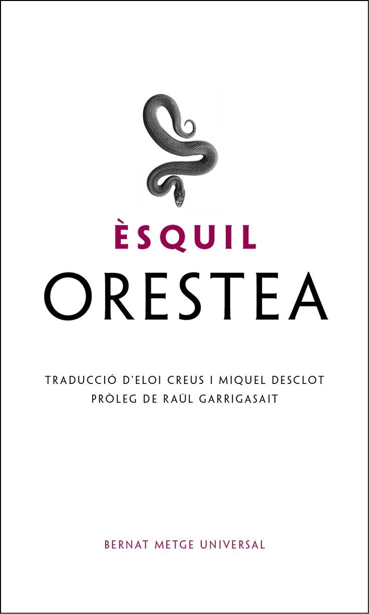 ORESTEA | 9788498594515 | ÈSQUIL | Llibreria Drac - Librería de Olot | Comprar libros en catalán y castellano online