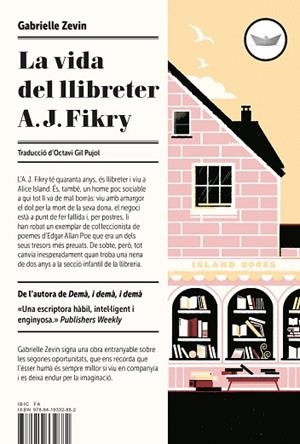 VIDA DEL LLIBRETER A.J. FIKRY, LA | 9788419332882 | ZEVIN, GABRIELLE | Llibreria Drac - Llibreria d'Olot | Comprar llibres en català i castellà online