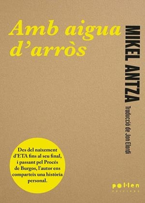 AMB AIGUA D'ARRÒS | 9788410255227 | ANTZA, MIKEL | Llibreria Drac - Llibreria d'Olot | Comprar llibres en català i castellà online
