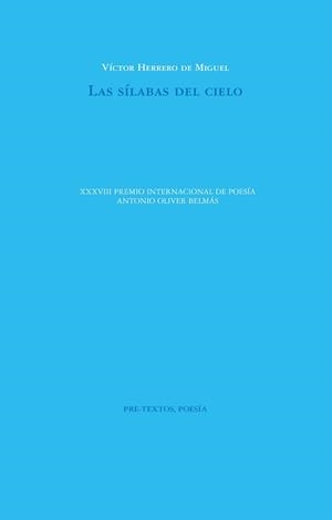 SÍLABAS DEL CIELO, LAS | 9788410309371 | HERRERO DE MIGUEL, VÍCTOR | Llibreria Drac - Llibreria d'Olot | Comprar llibres en català i castellà online