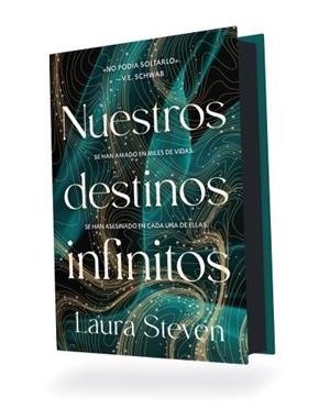 NUESTROS DESTINOS INFINITOS (EDICIÓN LIMITADA CON CANTOS PINTADOS) | 9788410085466 | STEVEN, LAURA | Llibreria Drac - Llibreria d'Olot | Comprar llibres en català i castellà online