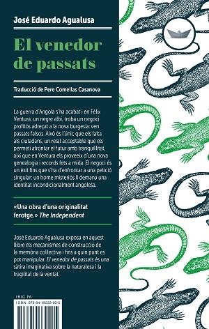 VENEDOR DE PASSATS, EL | 9788419332905 | AGUALUSA, JOSÉ EDUARDO | Llibreria Drac - Llibreria d'Olot | Comprar llibres en català i castellà online