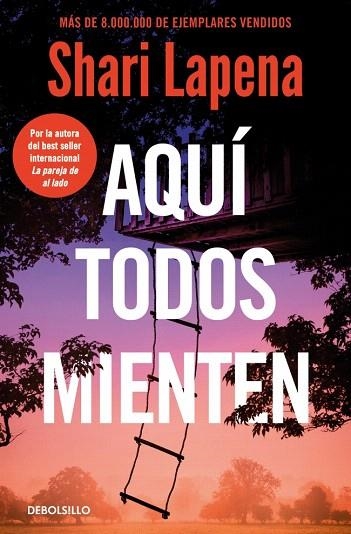 AQUÍ TODOS MIENTEN | 9788466379748 | LAPENA, SHARI | Llibreria Drac - Llibreria d'Olot | Comprar llibres en català i castellà online