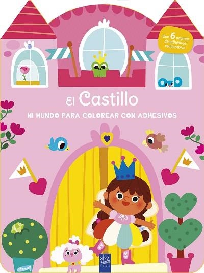 MI MUNDO PARA COLOREAR CON ADHESIVOS. EL CASTILLO | 9788408296881 | YOYO | Llibreria Drac - Librería de Olot | Comprar libros en catalán y castellano online