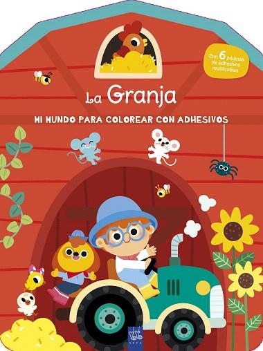 MI MUNDO PARA COLOREAR CON ADHESIVOS. LA GRANJA | 9788408296867 | YOYO | Llibreria Drac - Librería de Olot | Comprar libros en catalán y castellano online