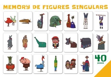 MEMORY DE FIGURES SINGULARS | 9788419747471 | JUANOLO | Llibreria Drac - Librería de Olot | Comprar libros en catalán y castellano online