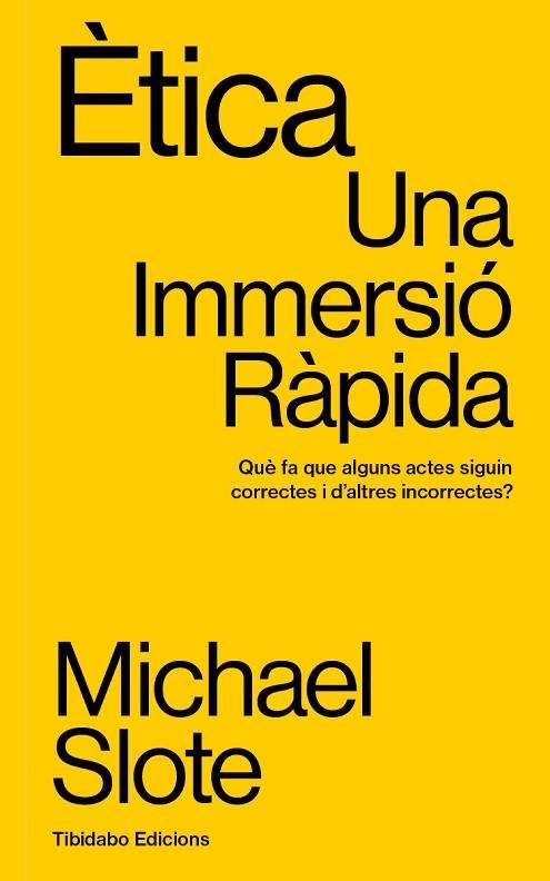 ÈTICA | 9791387633059 | SLOTE, MICHAEL | Llibreria Drac - Llibreria d'Olot | Comprar llibres en català i castellà online