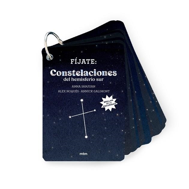 FÍJATE CONSTELACIONES DEL HEMISFERIO SUR | 9788410407206 | SANJUAN LLORENS, ANNA; NOGUÉS OTERO, ALEX; GALIMONT, ANNICK | Llibreria Drac - Librería de Olot | Comprar libros en catalán y castellano online