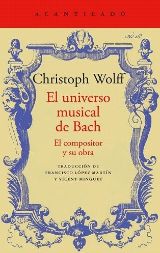 UNIVERSO MUSICAL DE BACH, EL | 9788419958532 | WOLFF, CHRISTOPH | Llibreria Drac - Librería de Olot | Comprar libros en catalán y castellano online